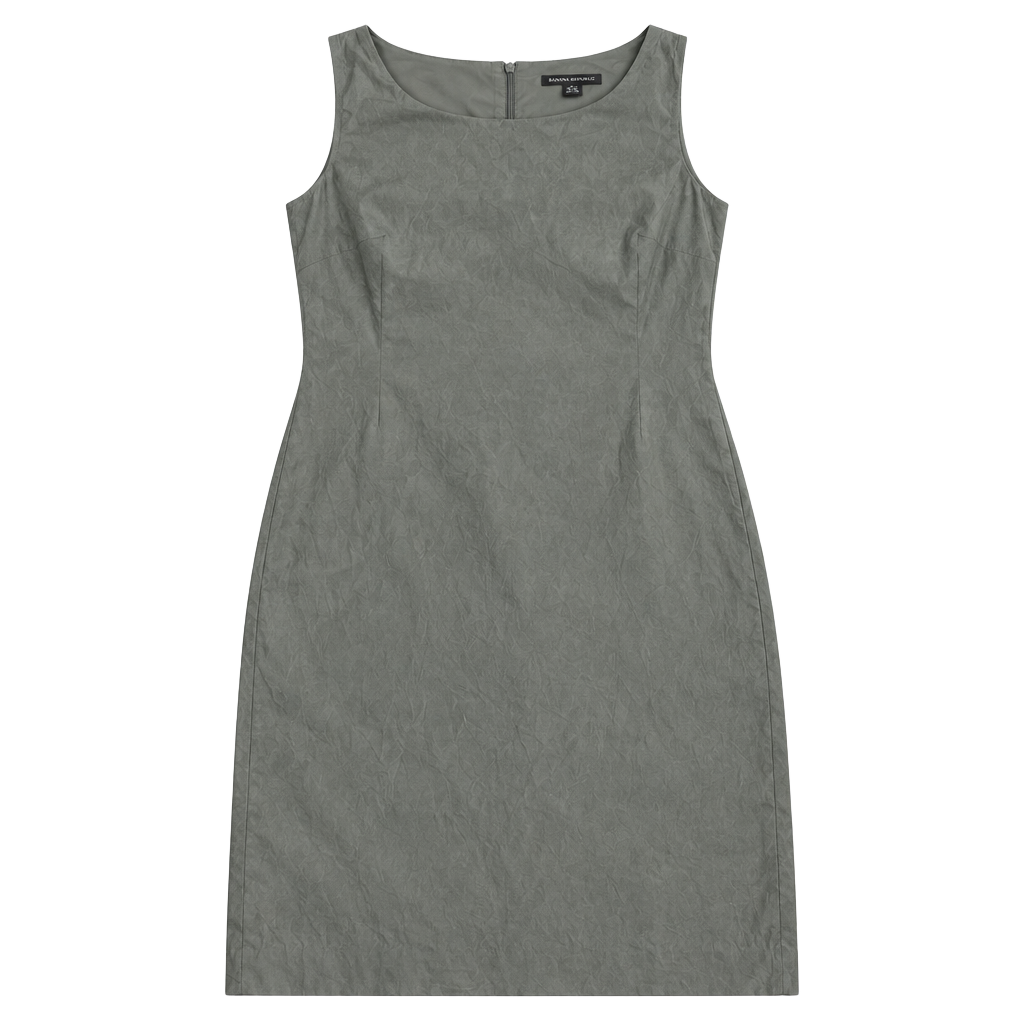 Banana Republic Stretch Sheath Dress Womens Size 6 coal color 1