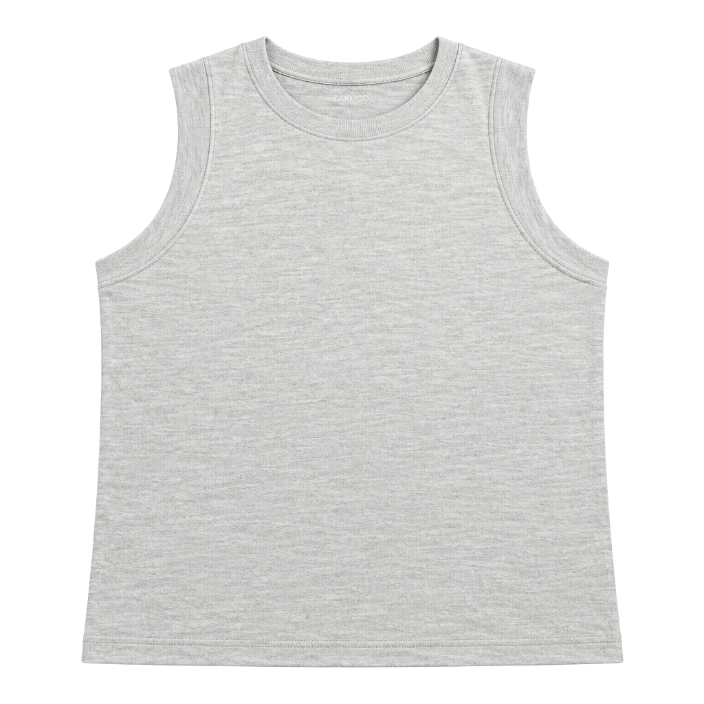Faherty Sunwashed Tank Top Light Blue Organic Cotton 1