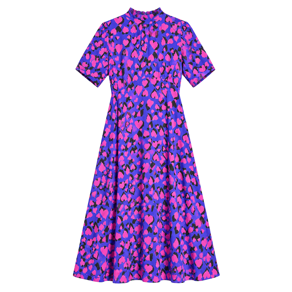 Closet London New Dress Blue Pink Size 10 1