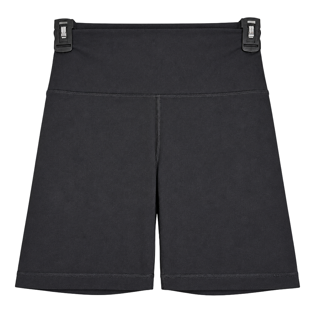 Gymgirl Athleisure 90 Degree By Reflex Biker Shorts Black Activewear 1