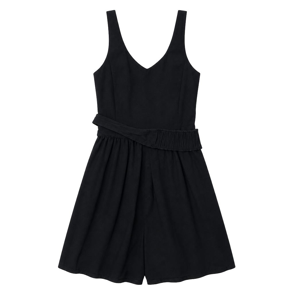 Preppy Classicstyle Abercrombie & Fitch Navy Sleeveless Dress 1