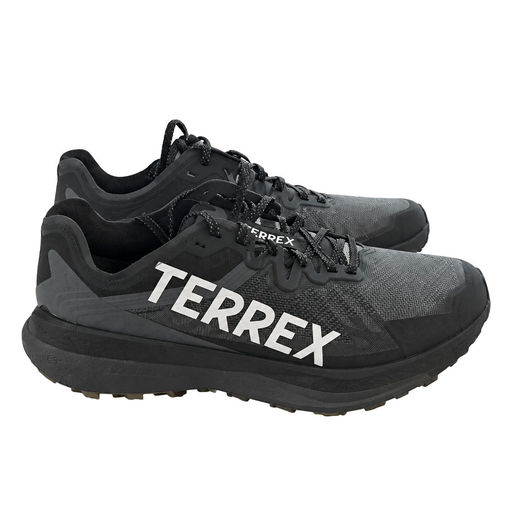 Adidas Terrex Agravic Speed Size 10 Core Black Trail Running Shoes 1