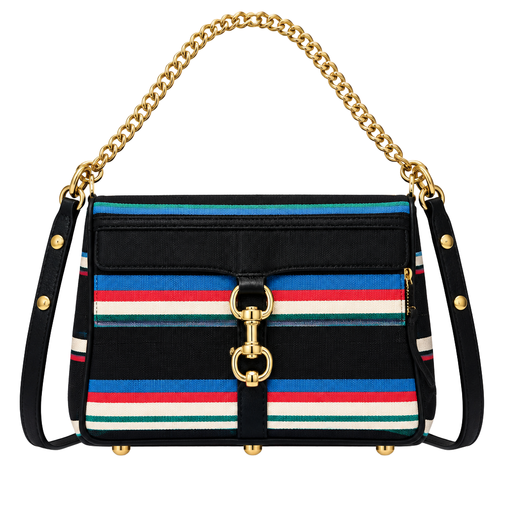 Rebecca Minkoff Stripe Crossbody Bag 1