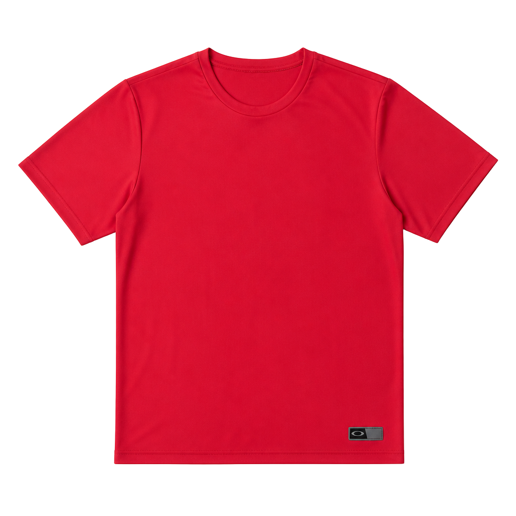 Oakley Hydrolix Red Performance Short Sleeve T-Shirt 1