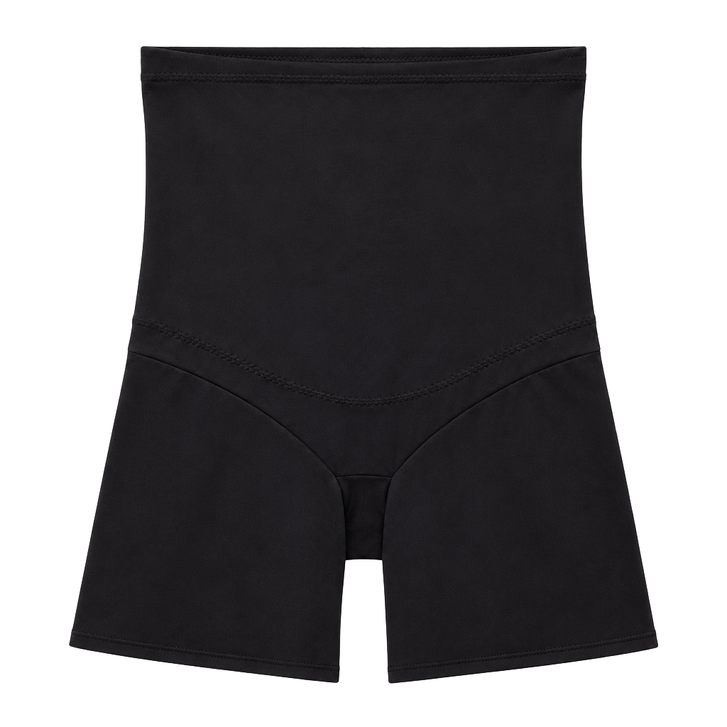 Miraclesuit Flexible Fit Hi Waist Thigh Slimmer XL Black Shapewear 1