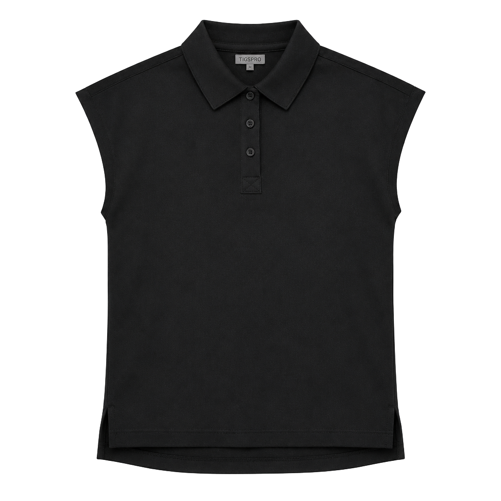 Figs Technical Pique Ella Scrub Polo Size S Black New 1