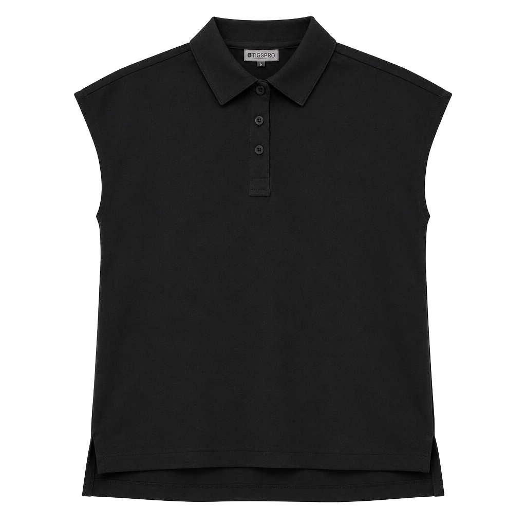 Figs Technical Pique Ella Scrub Polo Size S Black New 1