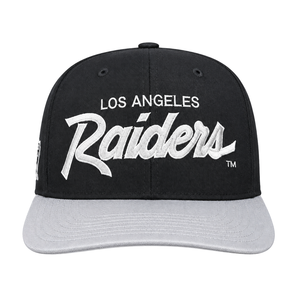 Vintage Sports Specialties Los Angeles Raiders Script Snapback 1