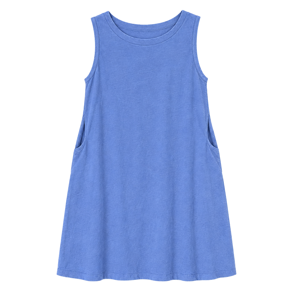 Free People Tank Top Size S Blue Sleeveless 1
