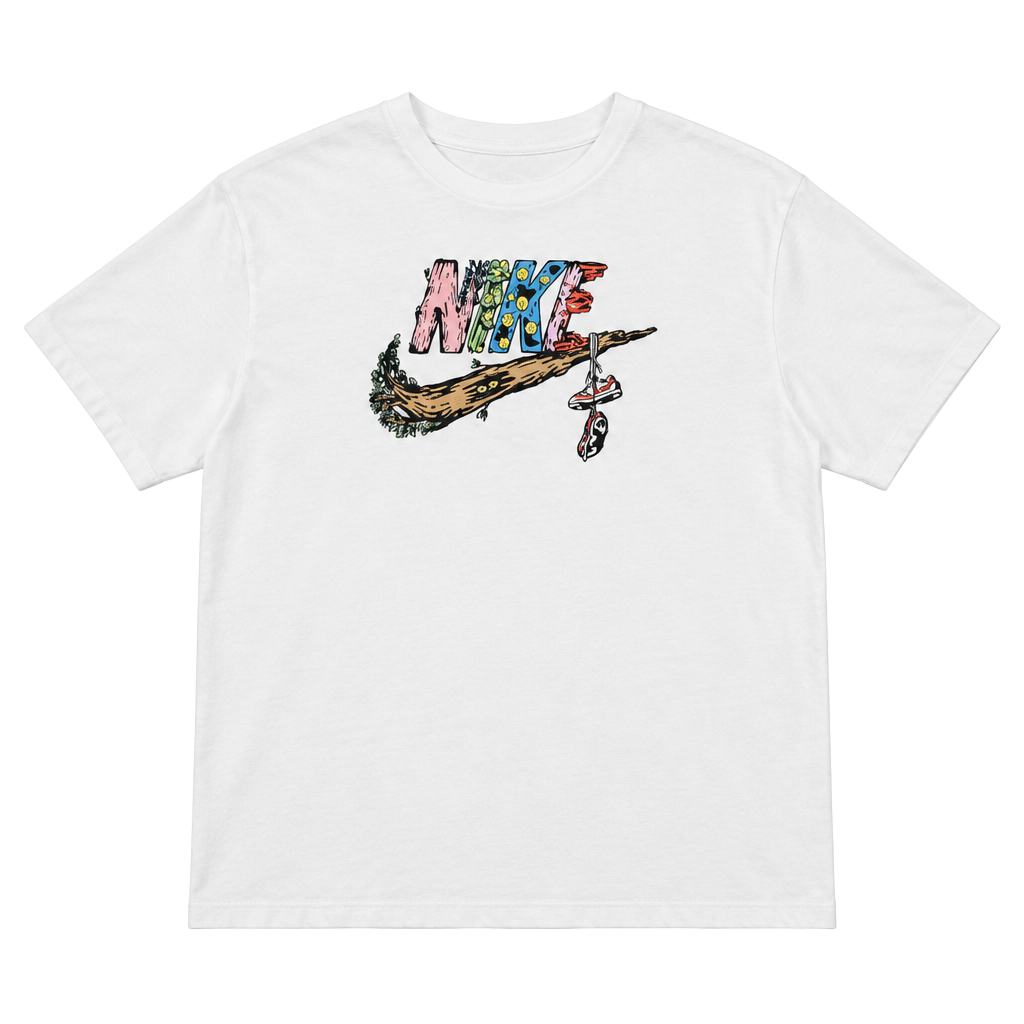 Nike The Nike Tee Fantasy Futura Graphic T-Shirt Size XL White 1