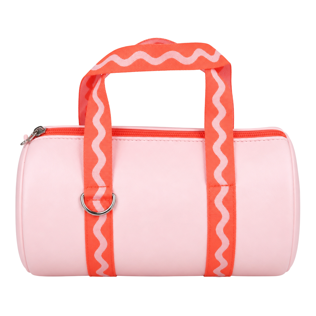 Bath & Body Works Pink Coral Barrel Mini Duffel Bag 1