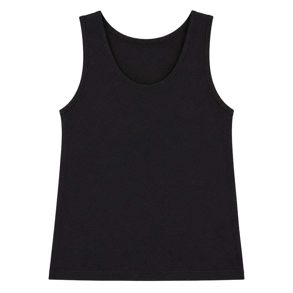 Solid Black Old Navy Luxe Tank Top | 4X | Very Good Used Condition 1