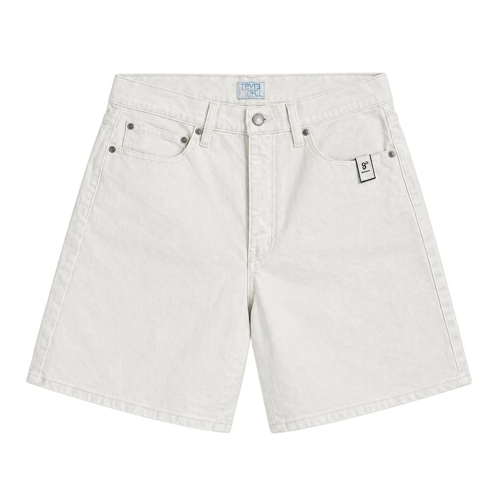 Time and Tru White Denim Women's Shorts size 12 1