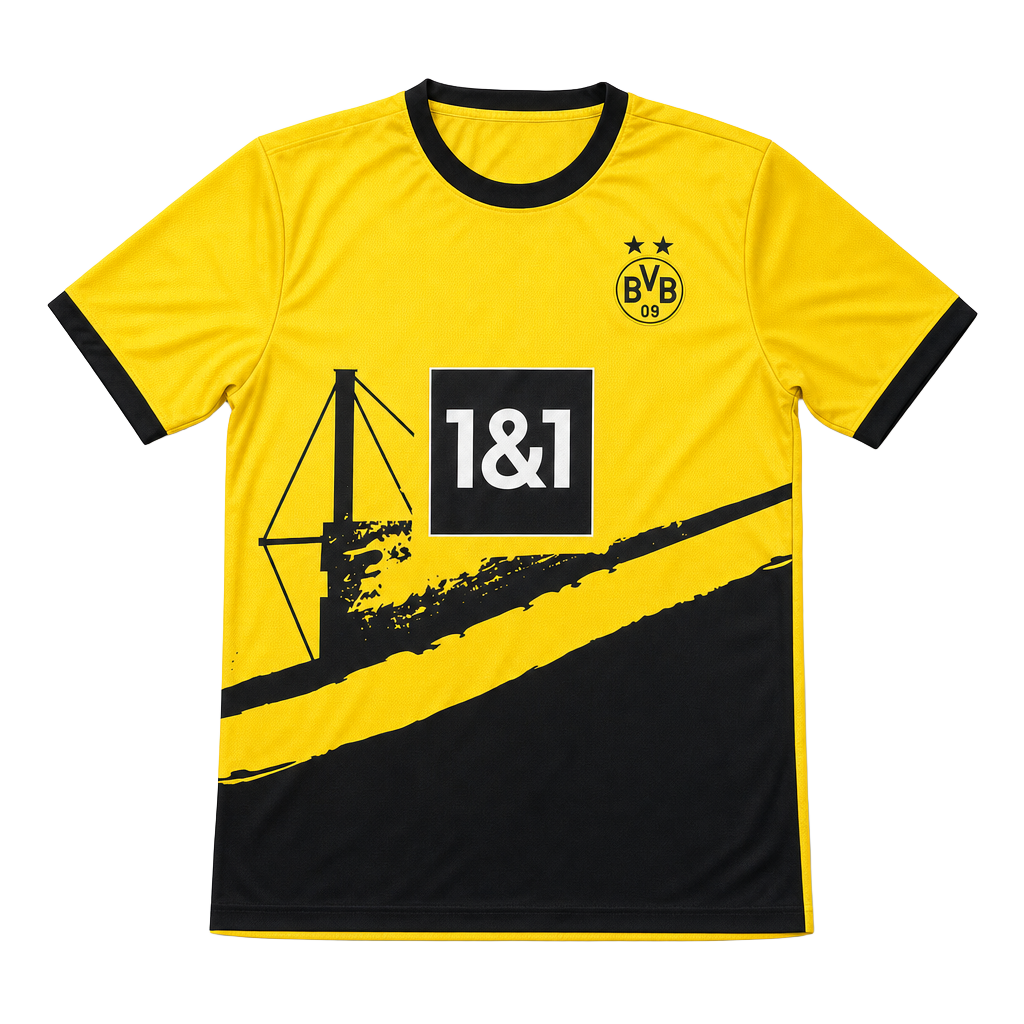 Borussia Dortmund BVB 09 2020-21 Home Soccer Jersey 1