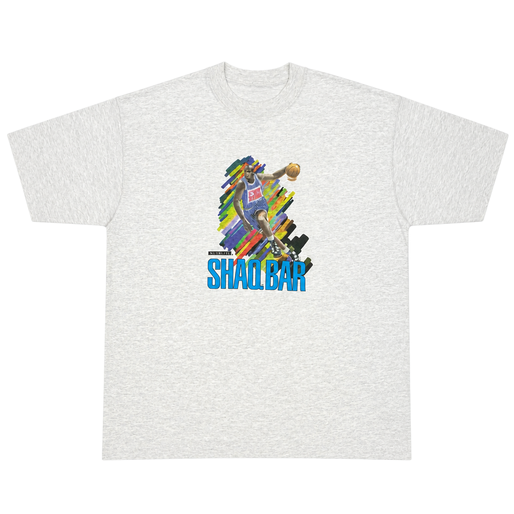 Vintage 1995 Shaquille O'Neal Shaq Bar Nutrilite Graphic T-Shirt 1