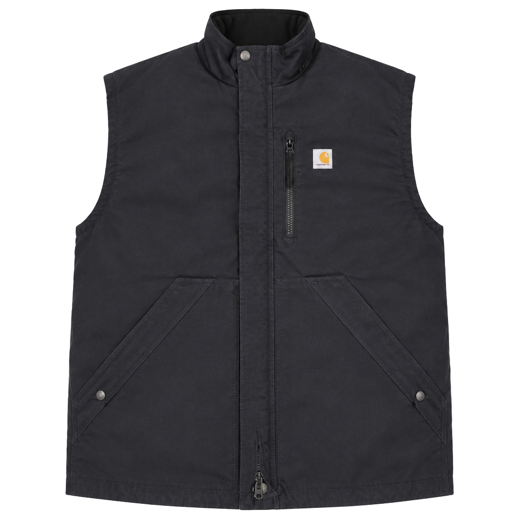 Carhartt Shoreline Jacket Size XL Black Storm Defender Waterproof J162 1