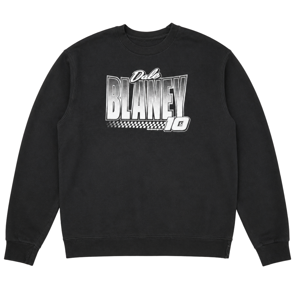 Vintage Dale Blaney #10 Racing Crewneck Sweatshirt 1