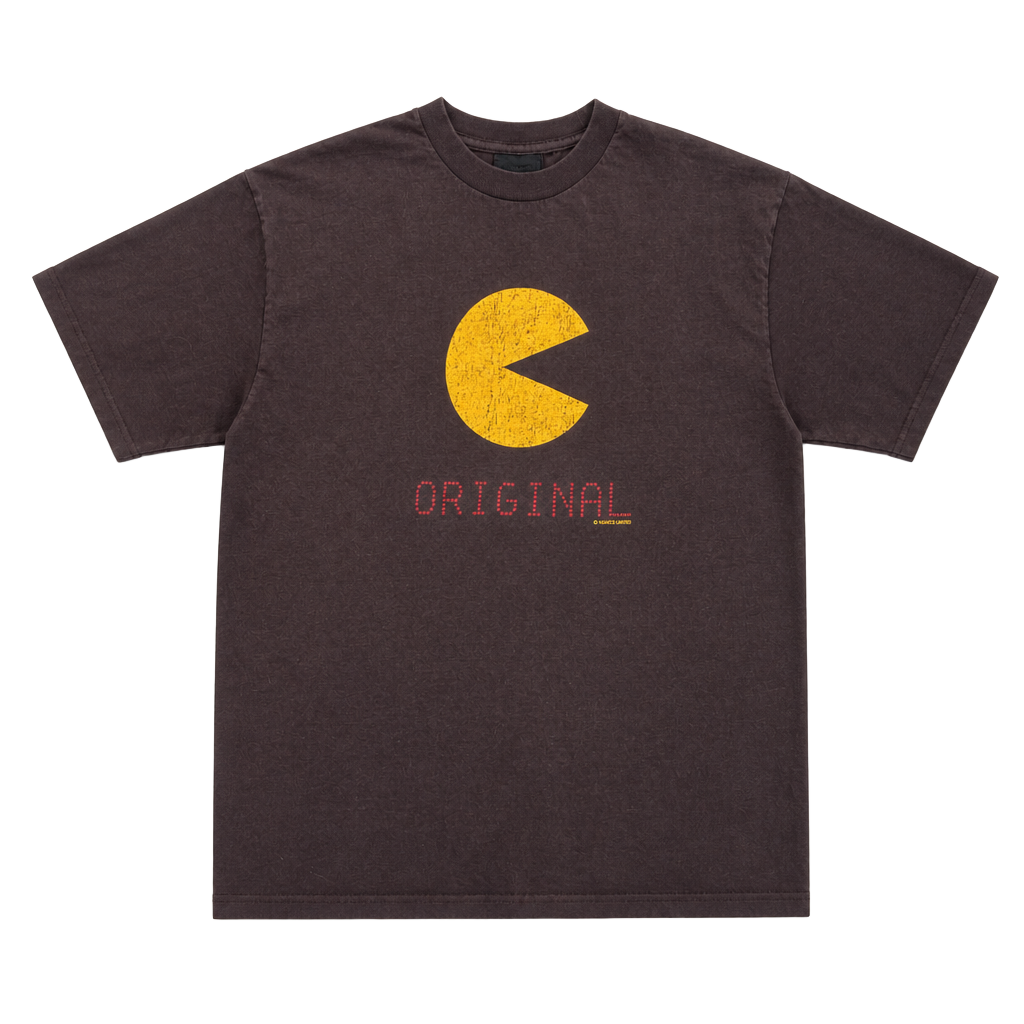 Vintage 90s Pac-Man Namco Original Graphic T-Shirt Giant Tag 1