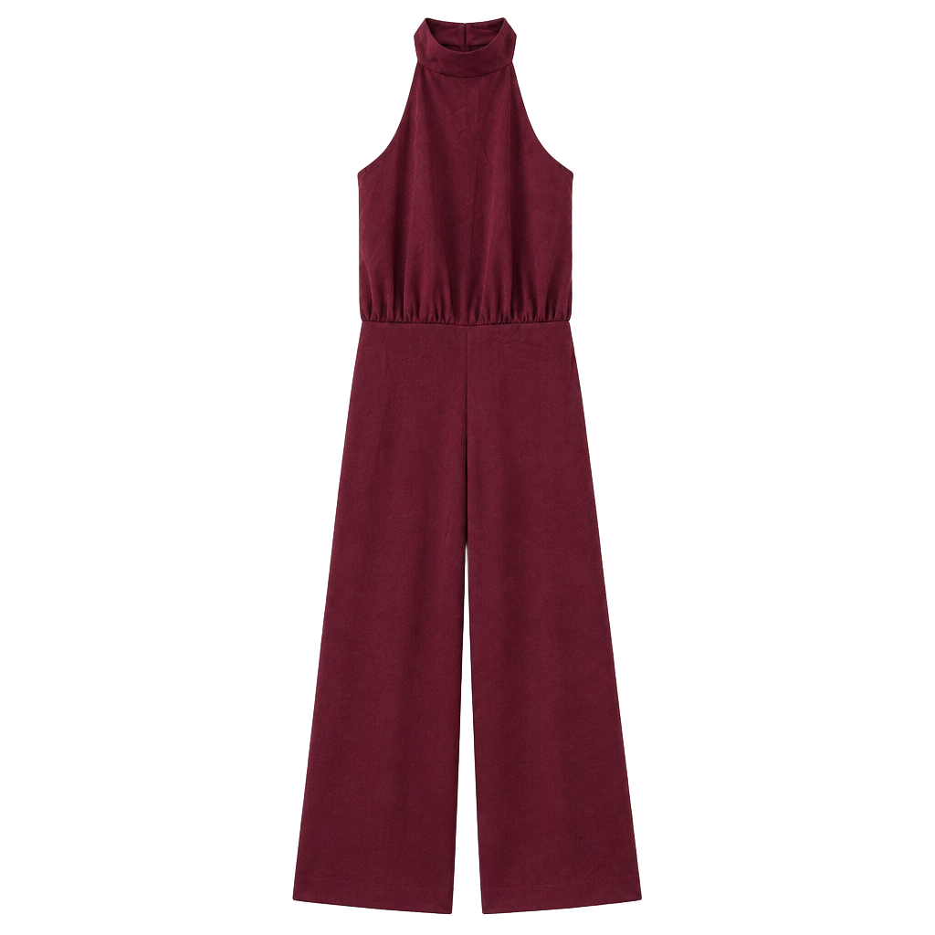 Lulus Moment for Life Wine Red Jumpsuit 1
