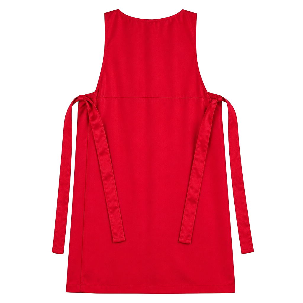 White by Vera Wang Crepe Gown in Red Size 24 1