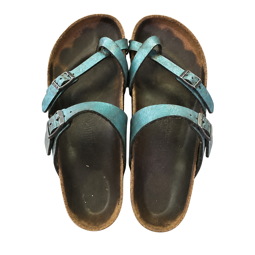 Birkenstock Mayari Graceful Gem Blue Birko-Flor Sandals 1