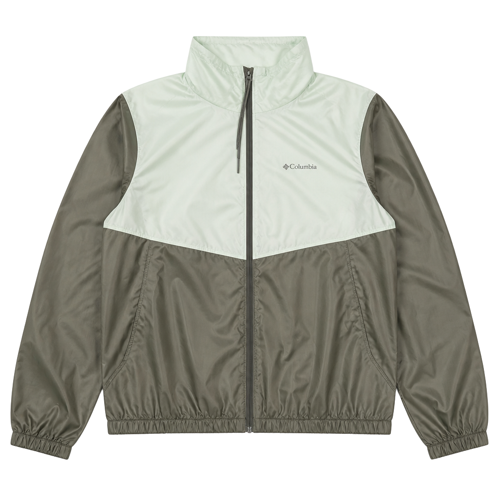 Columbia Flash Forward Full Zip Colorblock Windbreaker Jacket, Size M 1