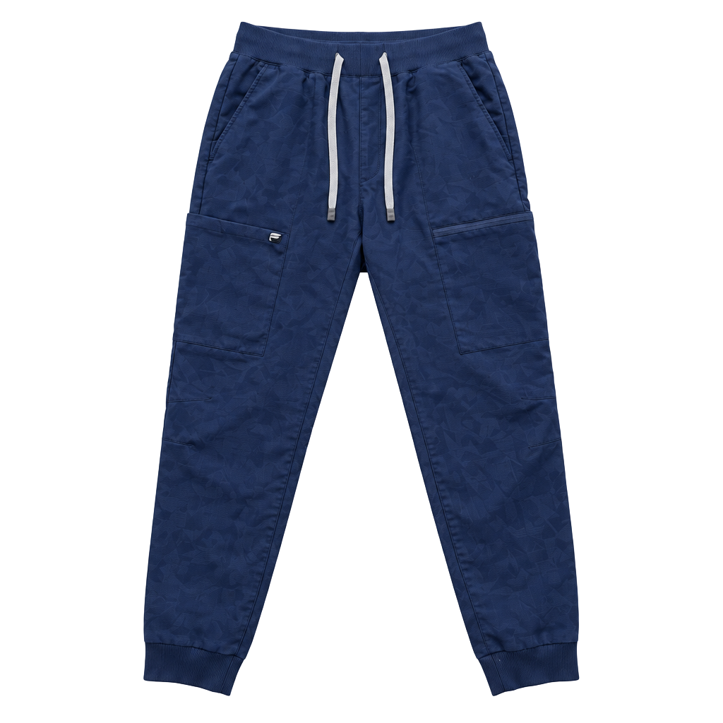 Fabletics Jogger Pants Size S Blue Drawstring Athletic 1