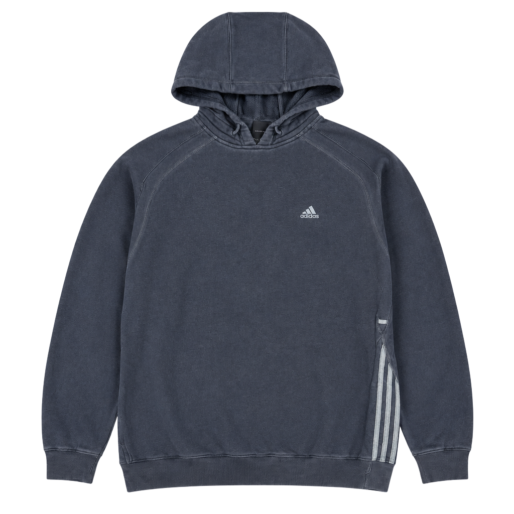 Vintage Adidas Hoodie Size XL Gray Fleece Pullover 1