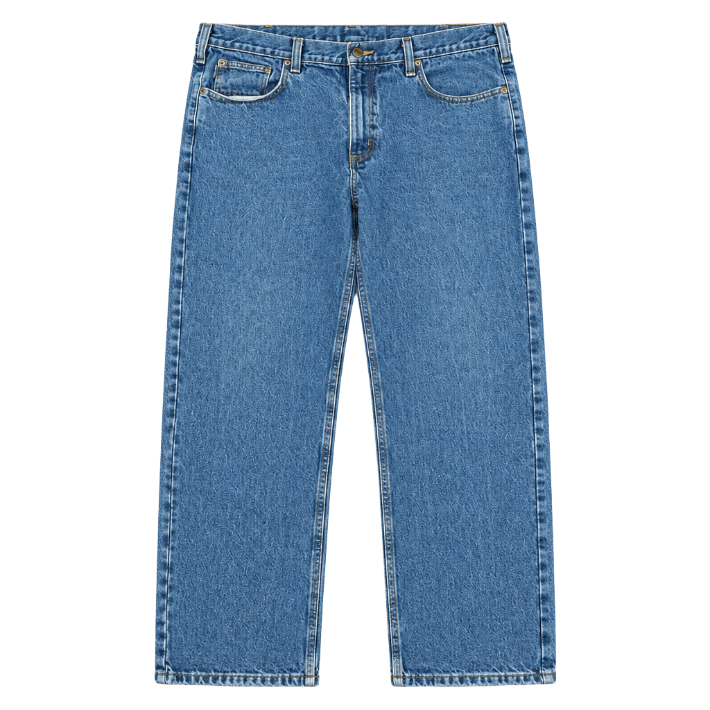 Vtg Carhartt Relaxed Fit Jeans Size 40x32 Blue Denim 1