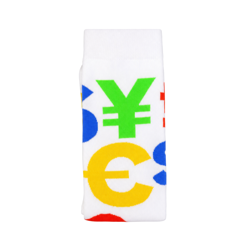 Odd Sox Money Symbols Crew Socks 1