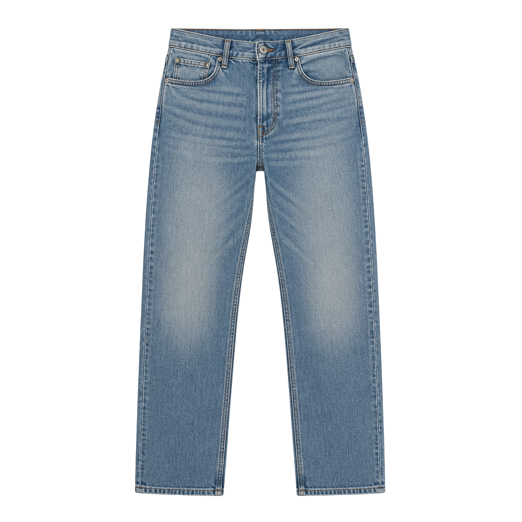H&M Regular Fit Jeans Size 33/32 Blue Denim 1
