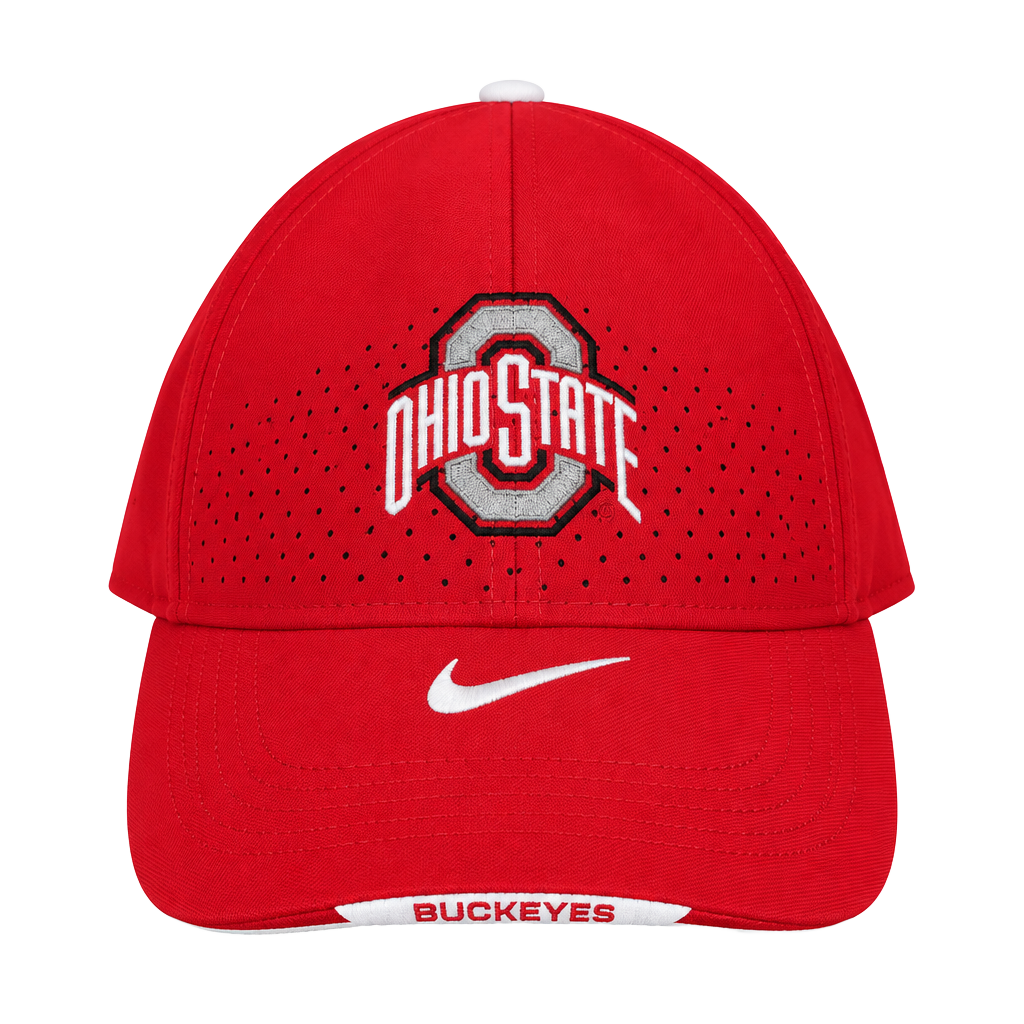 Nike Ohio State Buckeyes Hat Red Adjustable 1