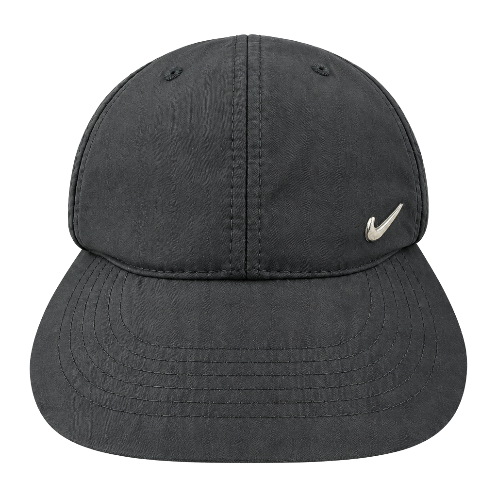 Nike Metal Swoosh Black Cap 1
