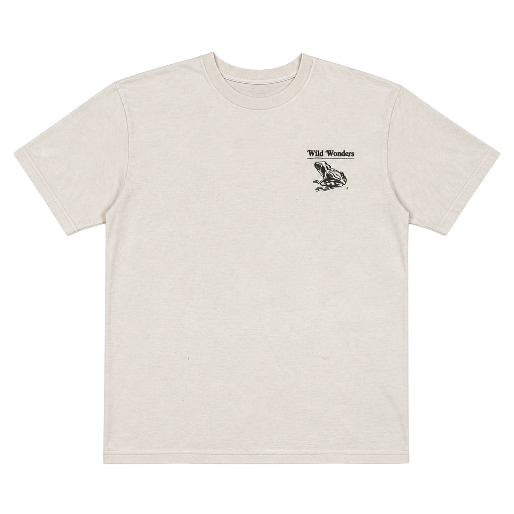 Dravus Co. Wild Wonders Frog Life Cycle Graphic T-Shirt 1