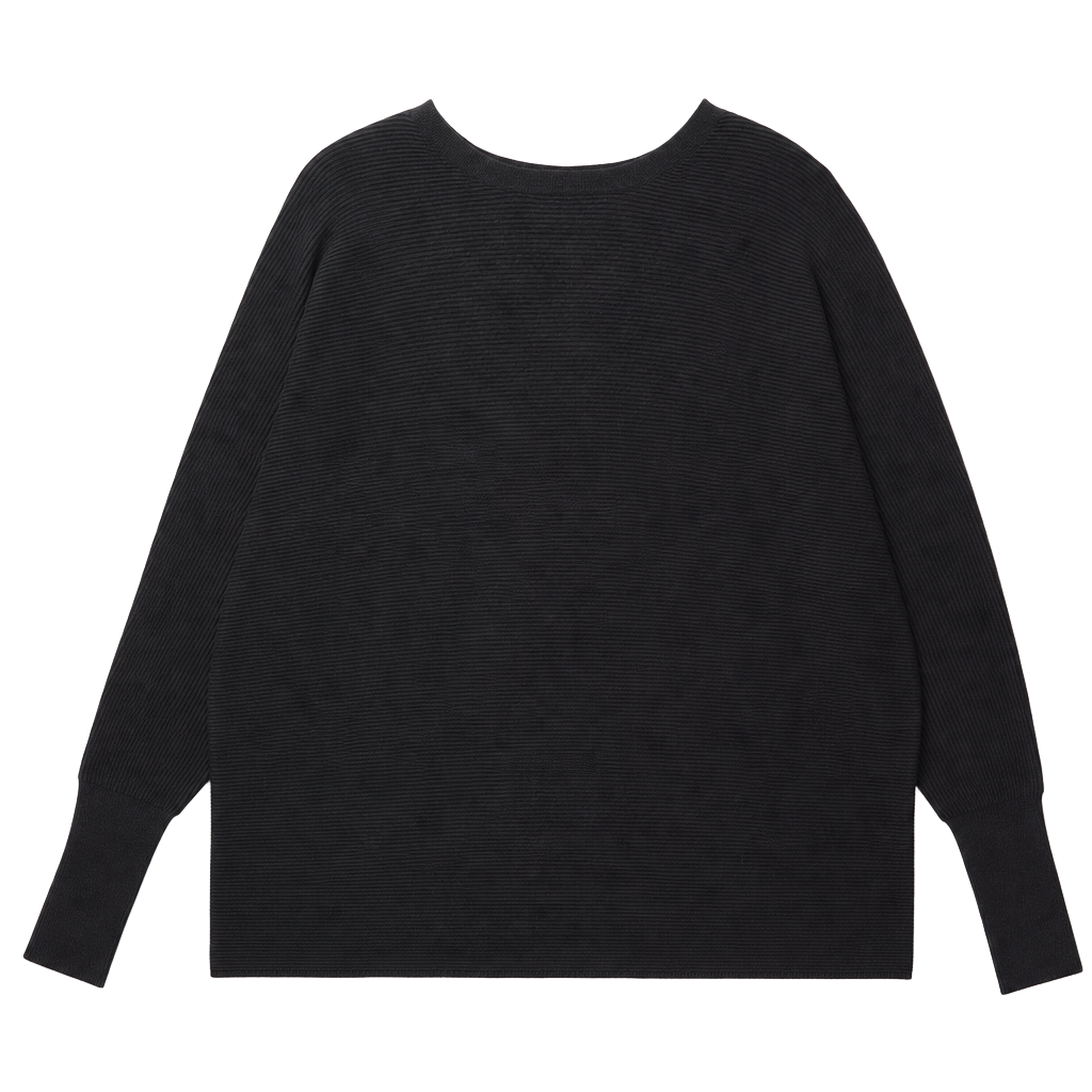 Philosophy Republic Clothing Black Ribbed Zip-Front Sweater Size XS 1