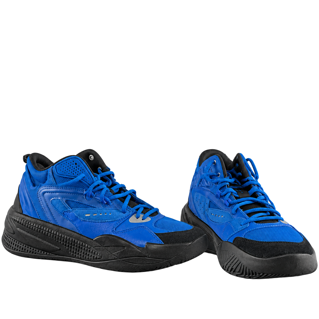 J.Cole Puma RS-Dreamer Mid Size 10.5 Royal Black Basketball Shoes 1