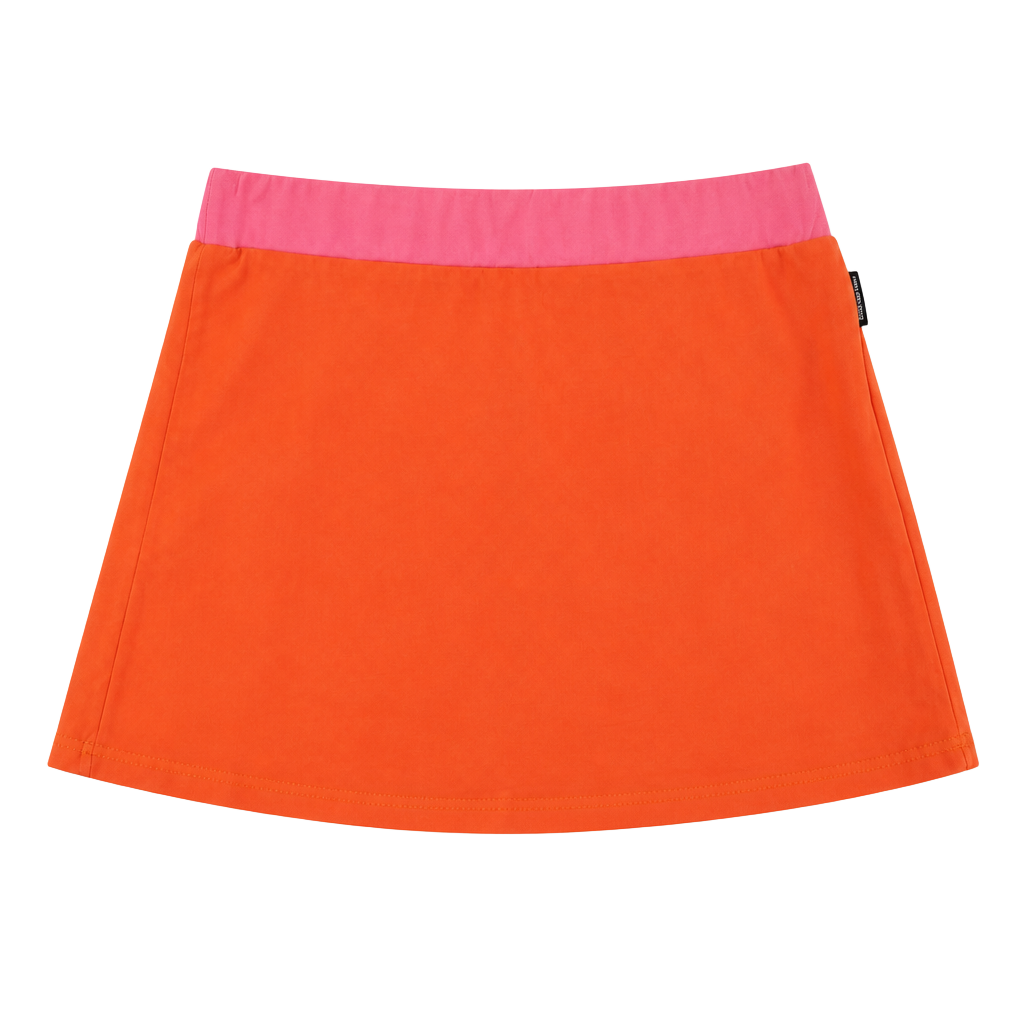Missguided x Playboy Rhinestone Rabbit Logo Orange Mini Skirt 1
