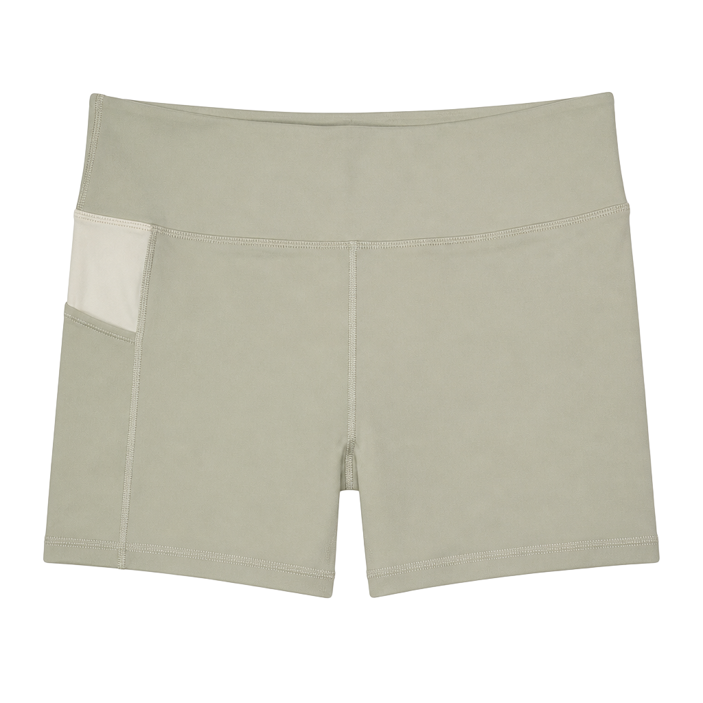Nike Women's Tight Fit 4" Length Yoga Bike Shorts with Pockets 1