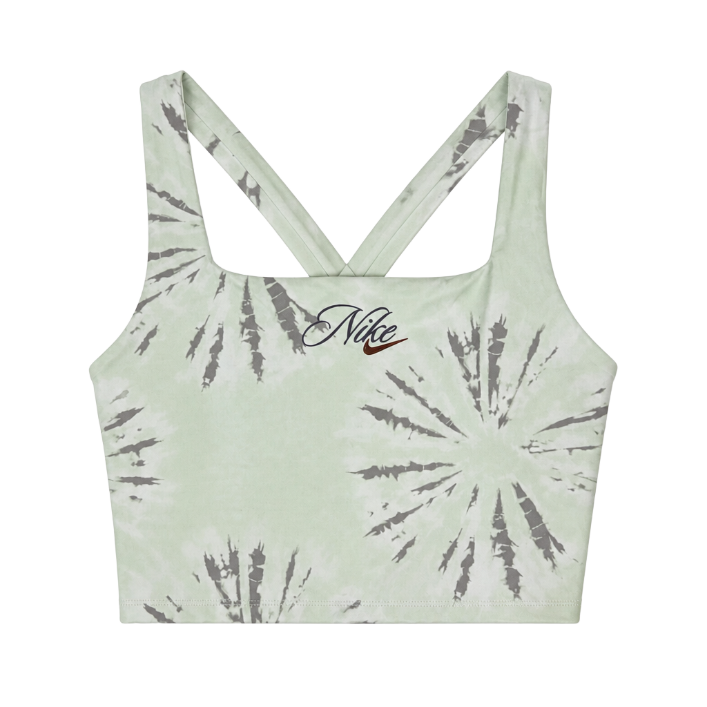 Nike Women's Dri-FIT Tie-Dye Cropped Training Tank Top 1