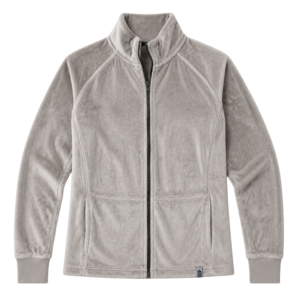 Free Country Women's Plush Faux Fur Full Zip Jacket 1
