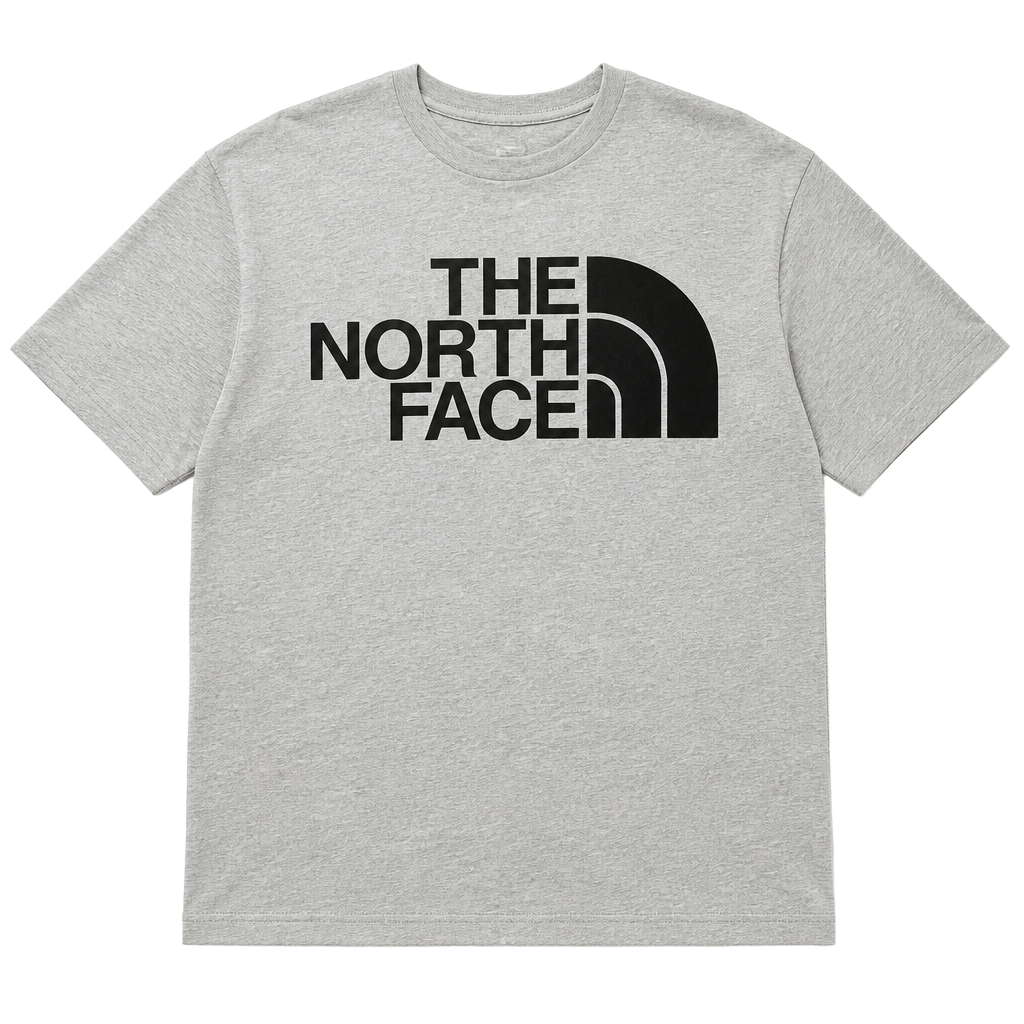 The North Face Men's Half Dome Logo Gray Short Sleeve T-Shirt 1