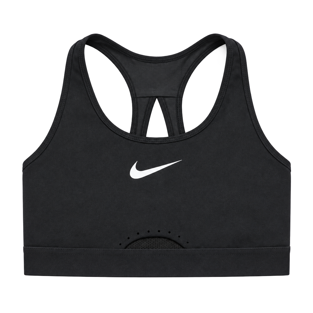 Nike Swoosh High Support Sports Bra Size XS (A-C) Black DD0428-010 New 1