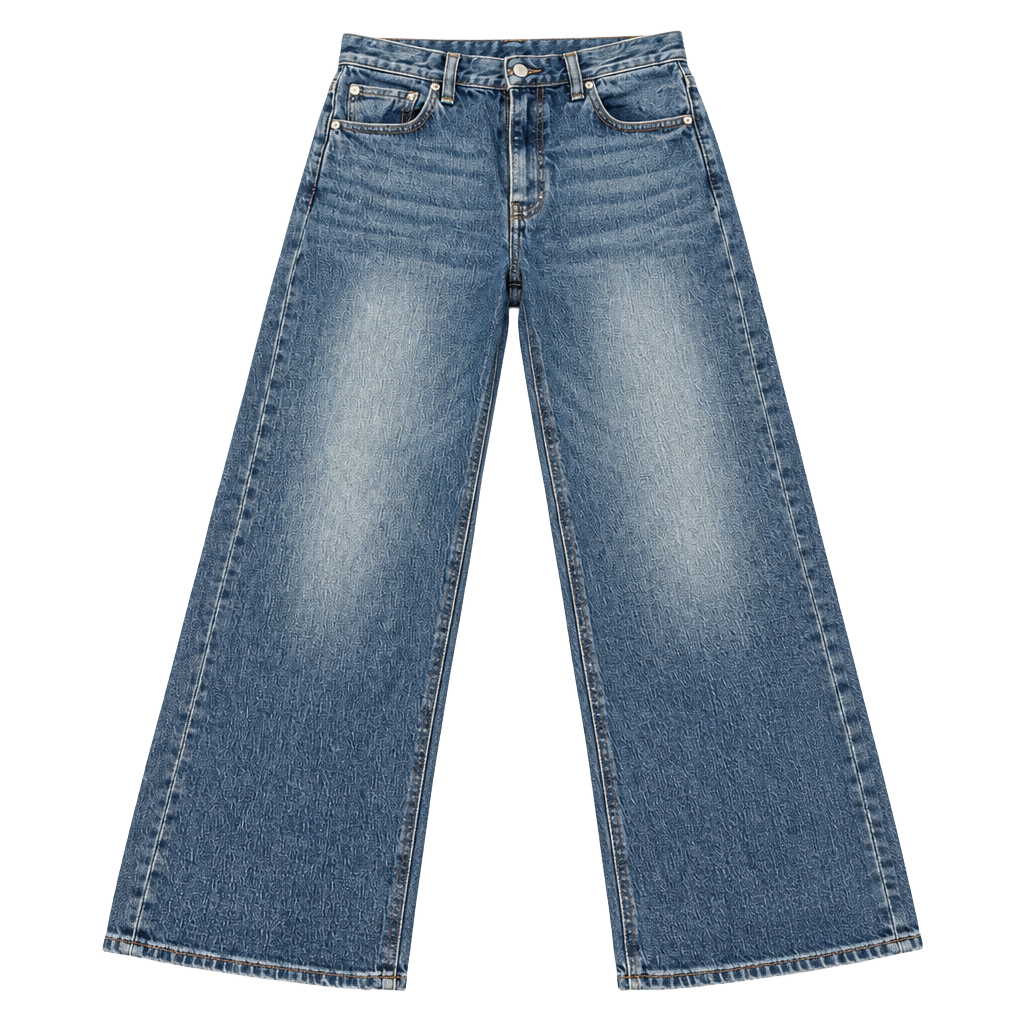 Quince Jeans Size 26 Blue Denim Straight Leg 1