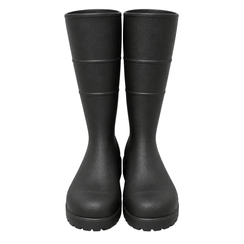 Heartland Footwear General Purpose 13 Rubber Boots Size 7 Black 1