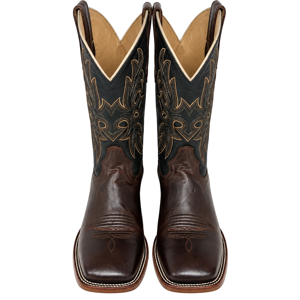 Cody James Willow Western Boots Dark Brown Square Toe 7.5 D BCJSP21L2 1