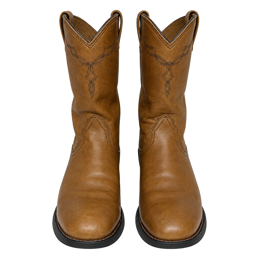 Ariat Womens Heritage Roper Leather Western Boots Brown Style 10005967 Size 9B 1