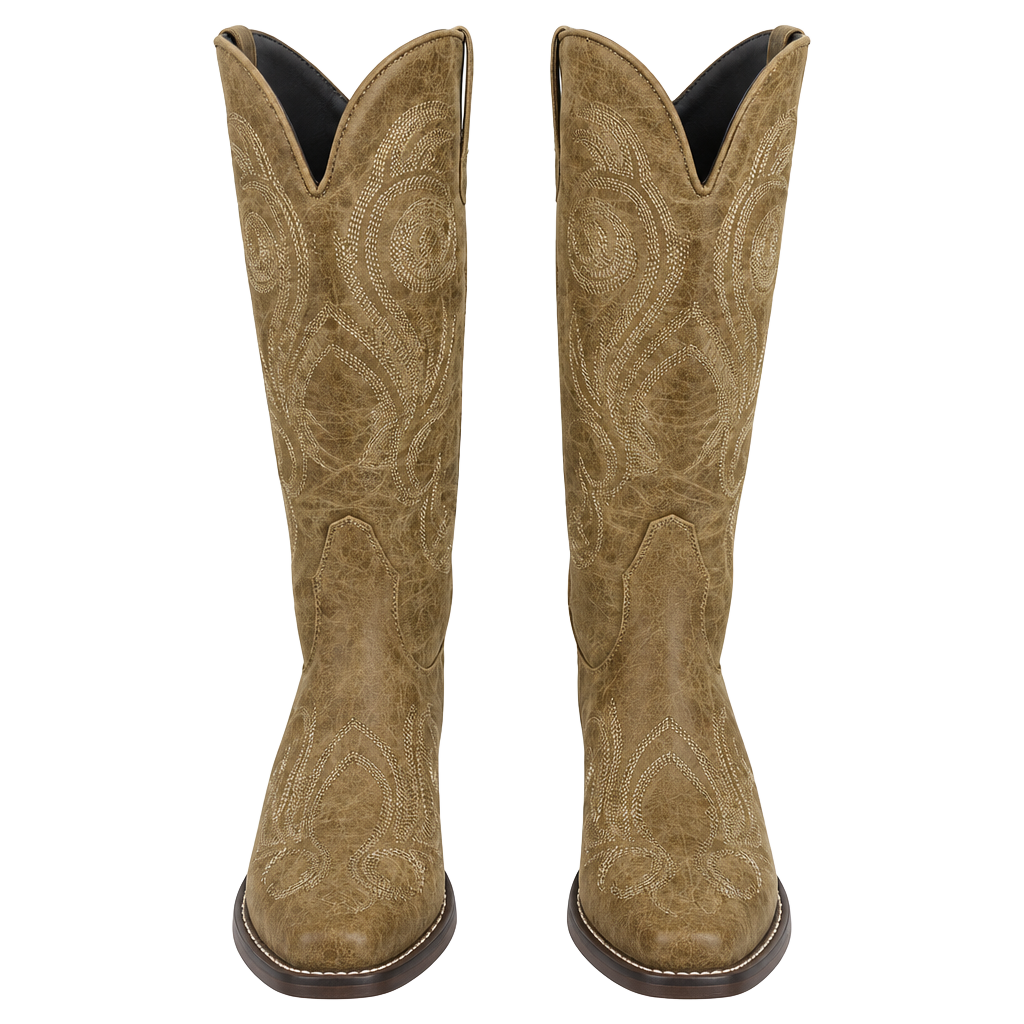 Roper Riley Women’s Cowboy Boots 10.5 Tan Snip Toe NWT 09-21-1556-2024 1