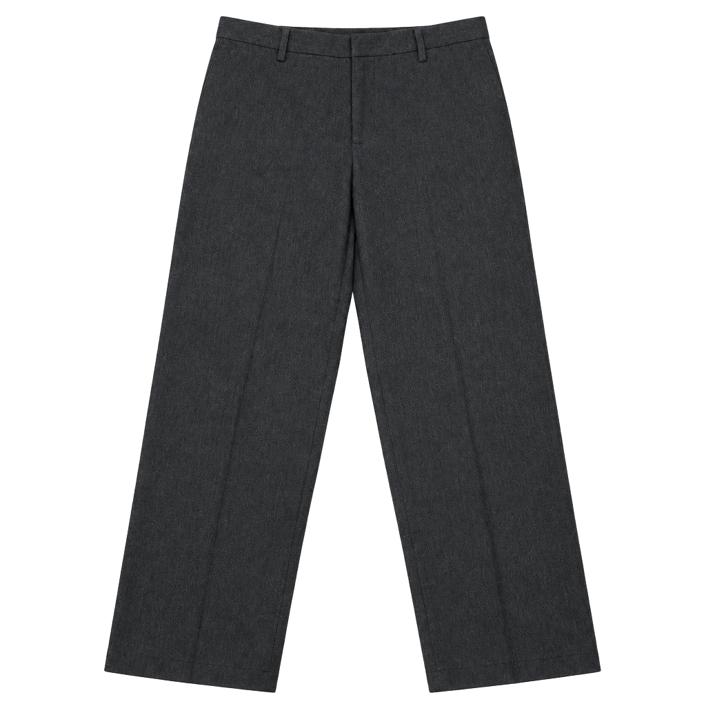 Dockers Charcoal Relaxed Fit Dress Trousers 1
