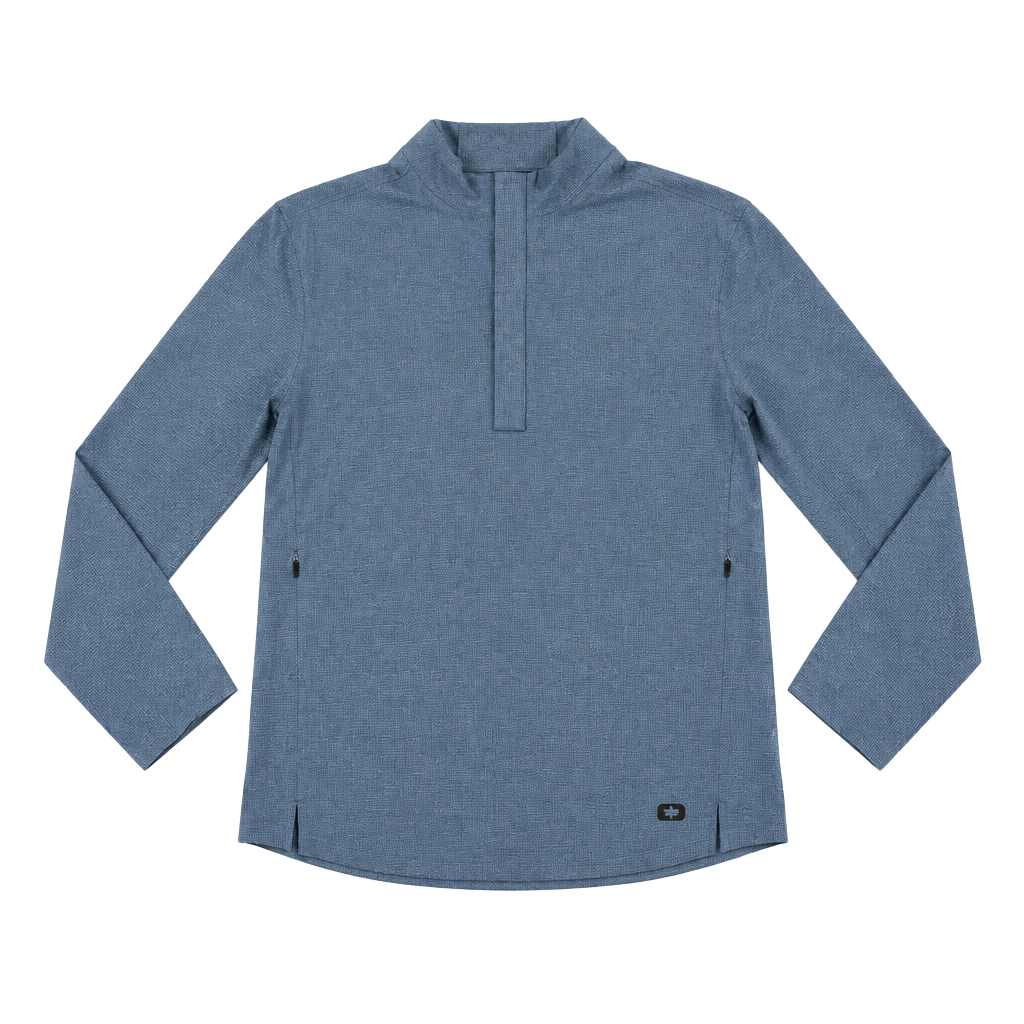 OGIO Dusty Blue Half-Zip Pullover Size L 1