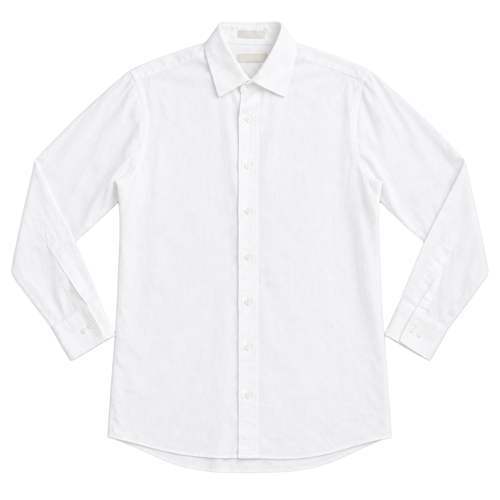 Michael Kors White Long Sleeve Button Up Shirt 1